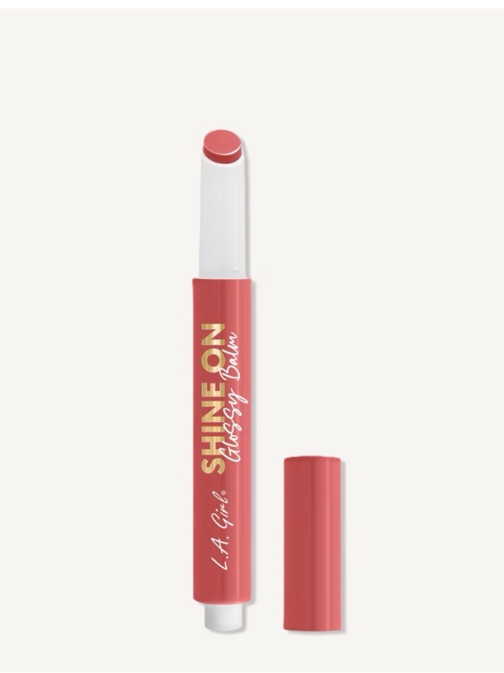 LA girl Shine On Glossy Balm — Peach Bellini